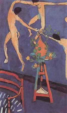 Henri Matisse Nasturtiums in The Dance (II) (mk35) oil painting image